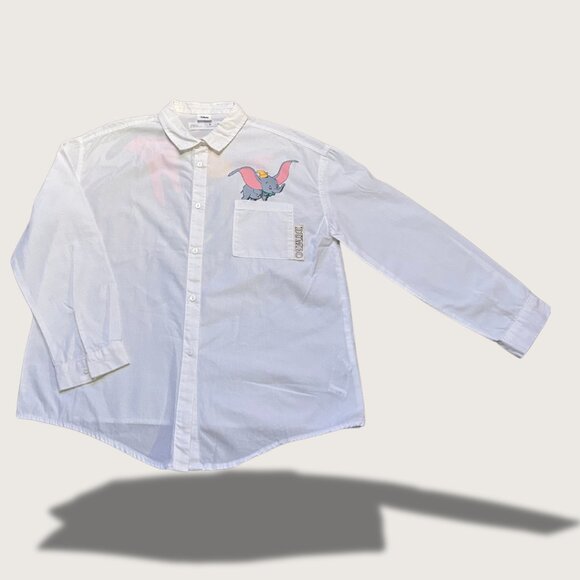 Vintage-Inspired Disney x Zara Long-Sleeve Button-Up (Dumbo) - Picture 4 of 4